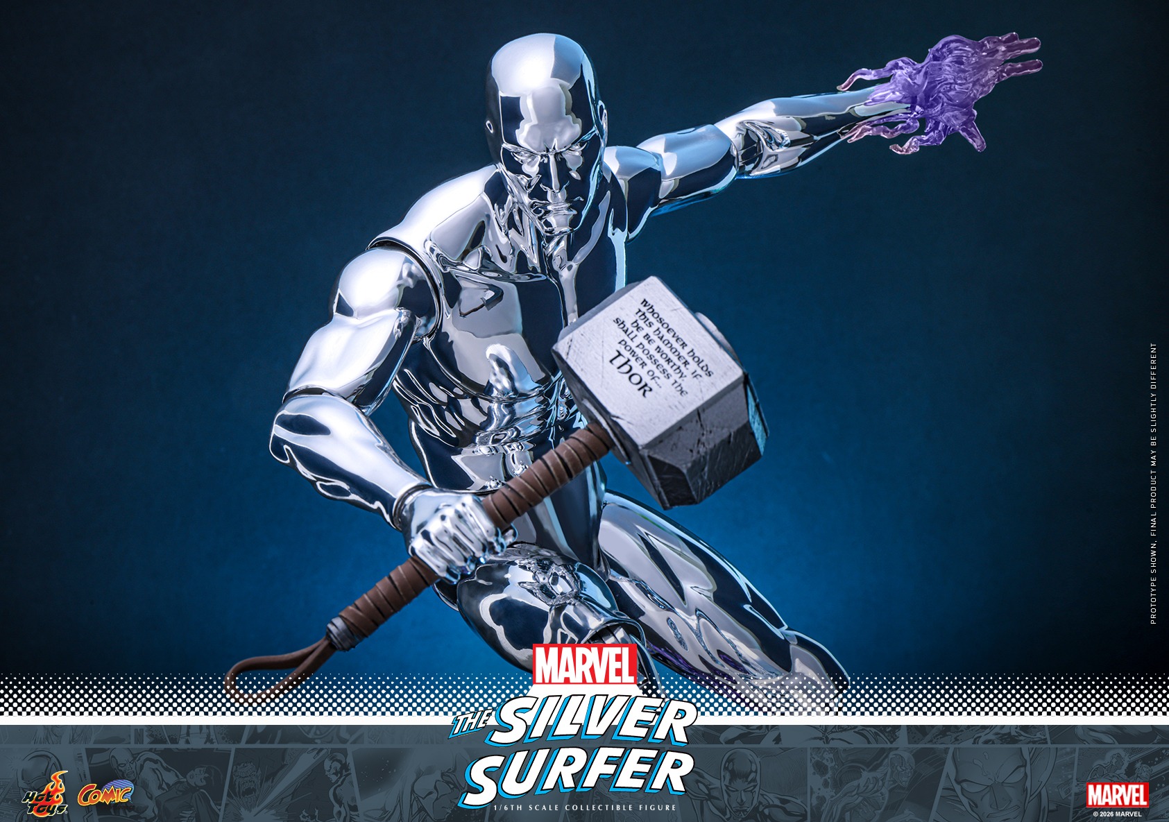Pre order! Hot Toys CMS033 Silver Surfer Marvel Comics 1/6 Collectible Figure