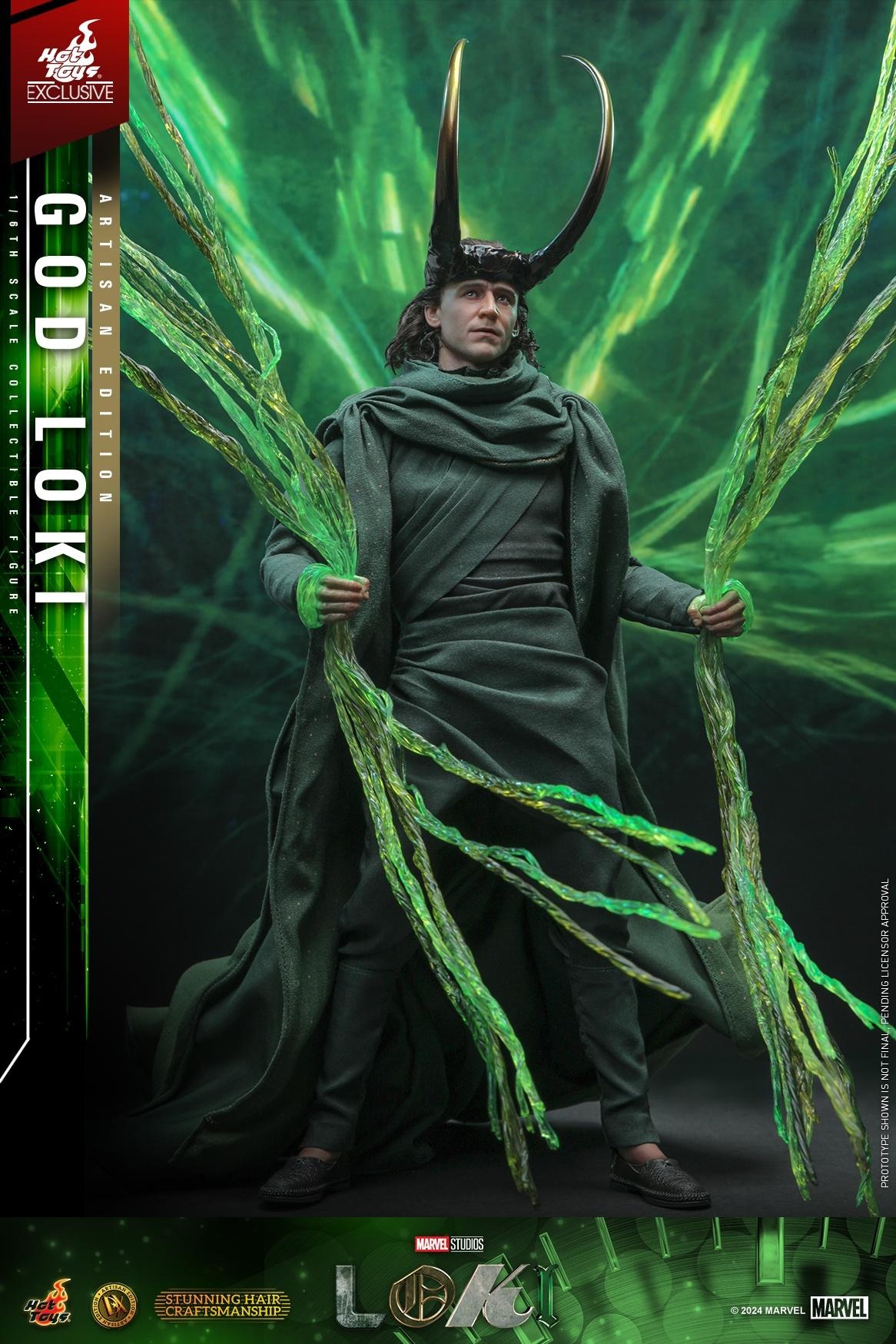In stock! Hot Toys DX41AE Loki God Loki 1/6th Scale Collectible Figure (Artisan Edition) Limited Edition
