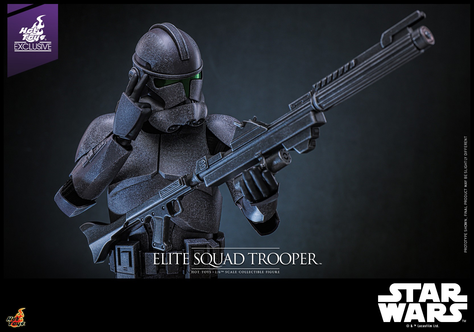 In Stock! Hot Toys The Bad Batch Elite Squad Trooper (TMS150) 1/6 Scale Figure