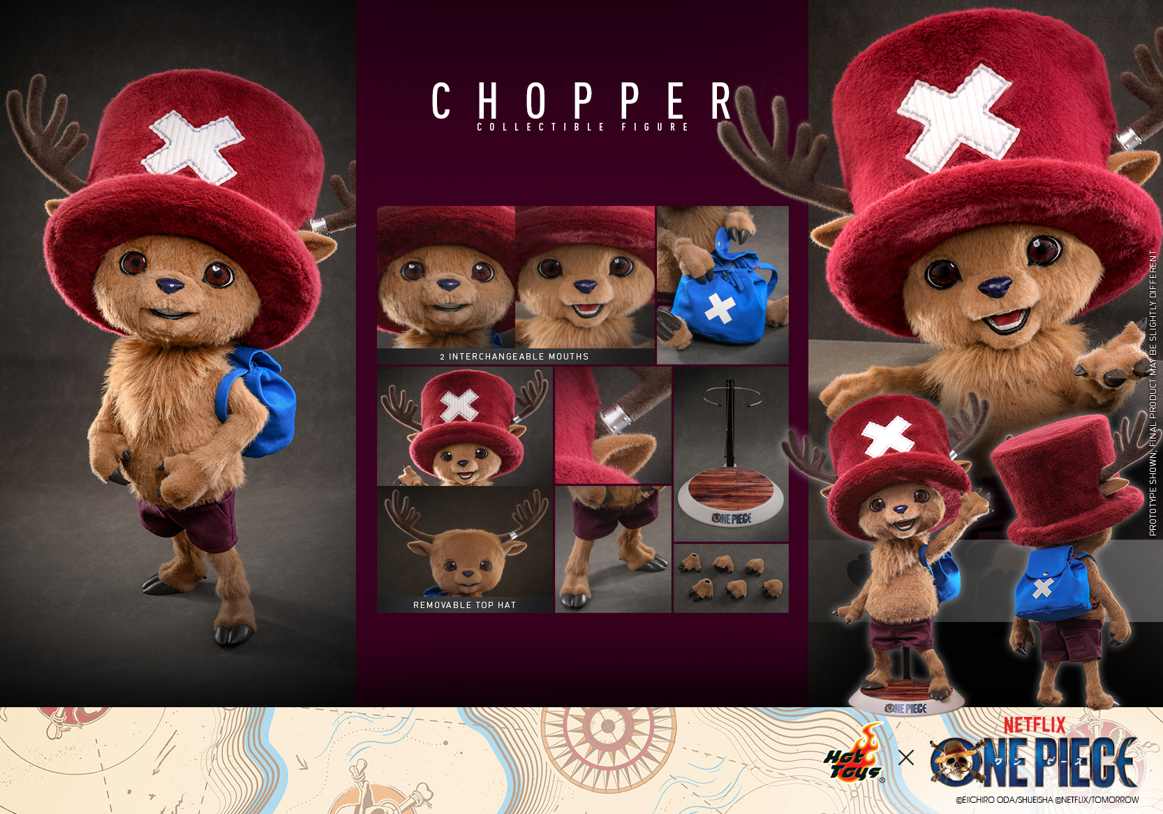 Pre order! Hot Toys TMS174 Chopper Netflix One Piece Collectible Figure