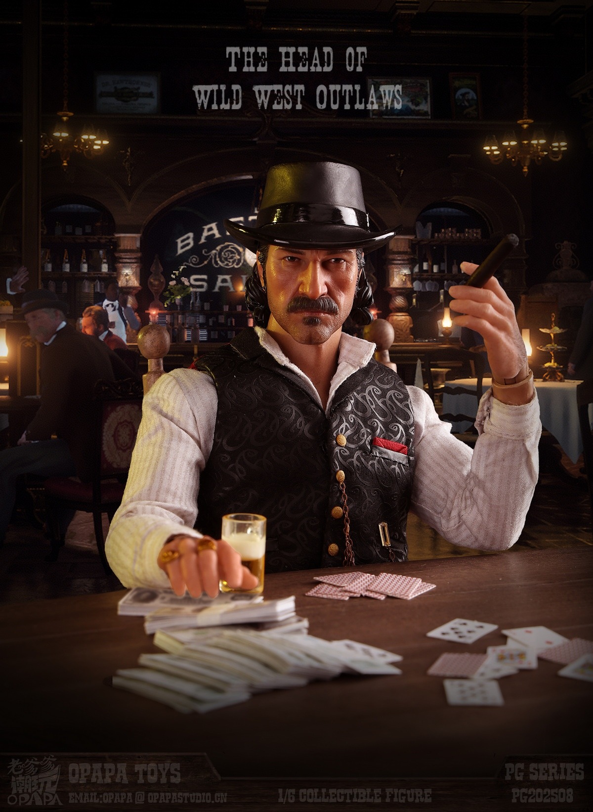 Pre-Order! OPAPA Toys PG202508 Dutch van der Linde 1/6 figure collectibles Red Dead Redemption