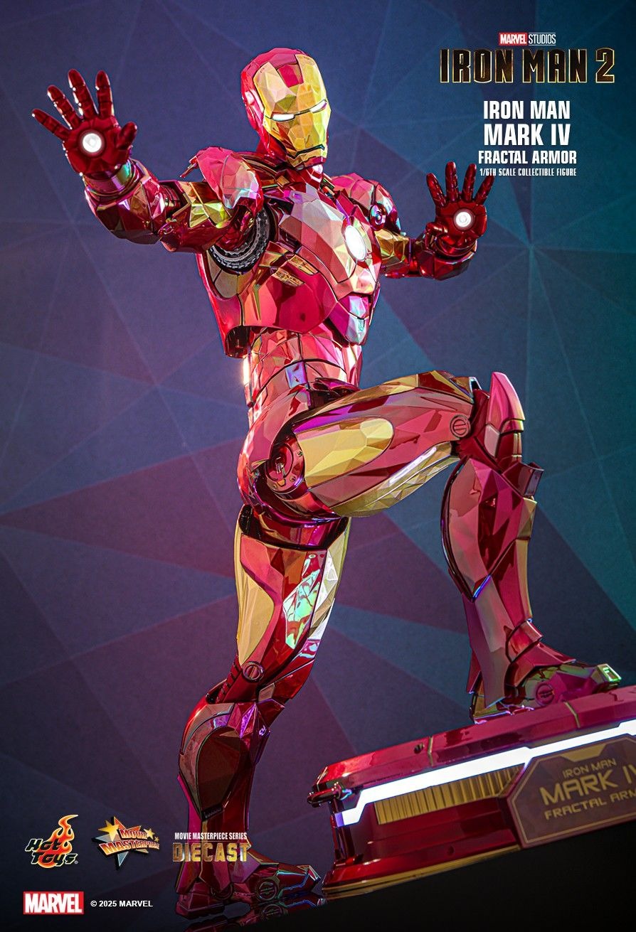 In stock! Hot Toys MMS792 Iron Man 2 Iron Man Mark IV mk4 (Fractal Armor) 1/6 scale Collectible Figure