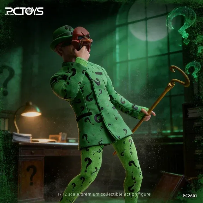 Pre order! PCTOYS PC2601 Batman Forever Riddler Carrey 1/12 Action Figure