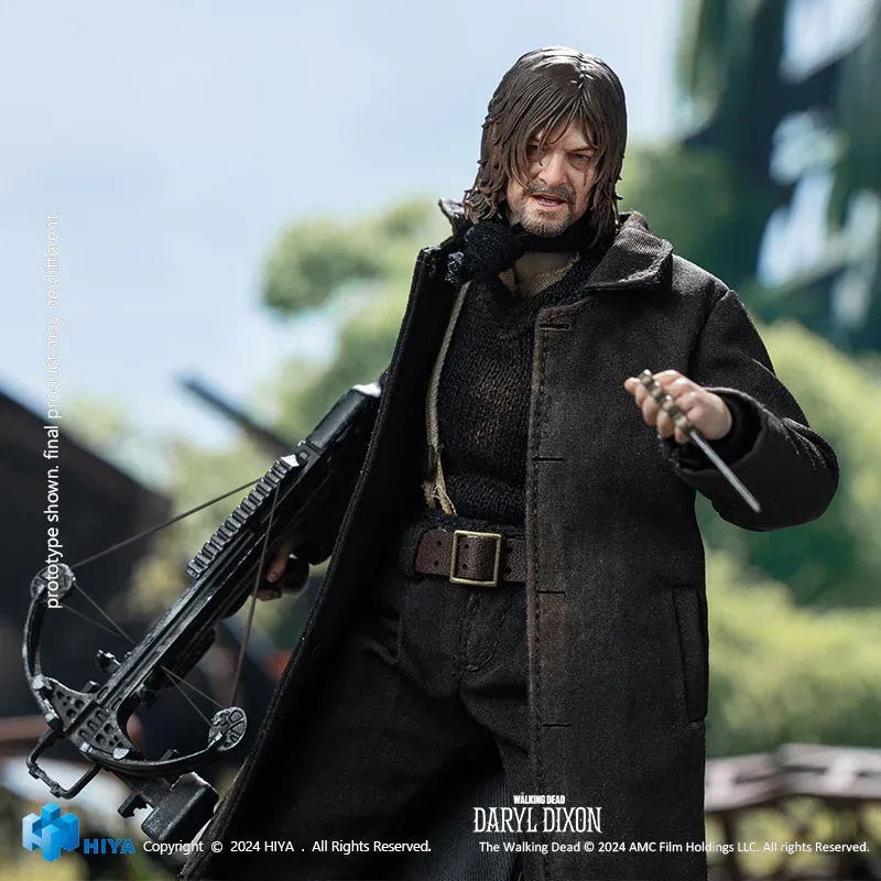 In stock! HIYA Daryl Dixon The walking dead Exquisite Super Series 1/12 Action Figure