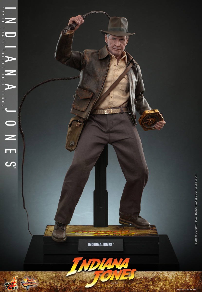 In Stock! Hot Toys MMS716 Indiana Jones and the Dial of Destiny 1/6th scale Indiana Jones Collectible Figure