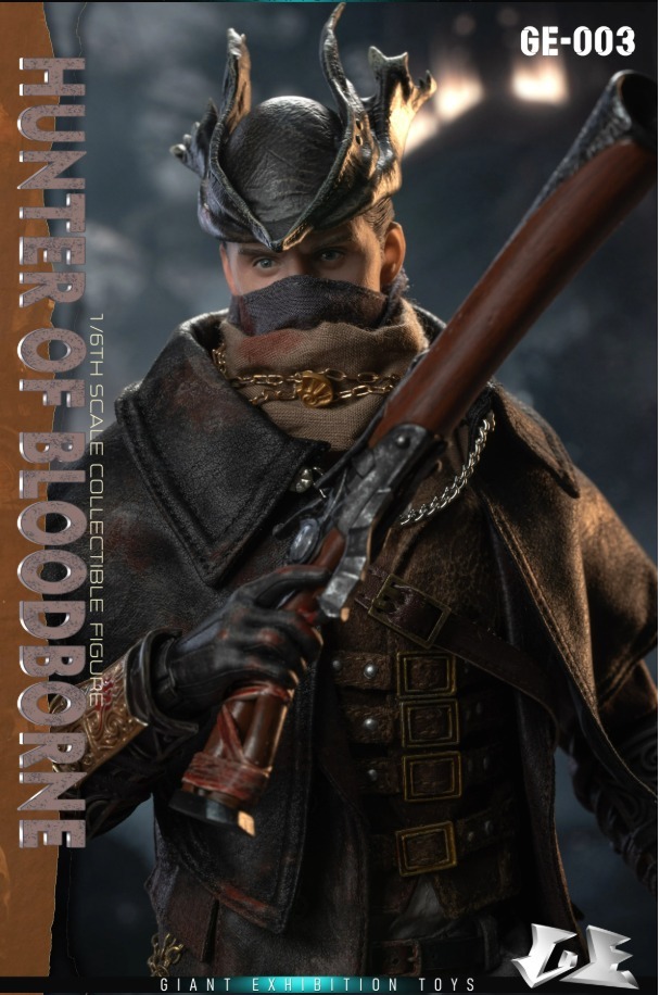 Pre order! Giant exhibition toys GE-003 Bloodborne Hunter 1/6 Scale Figure