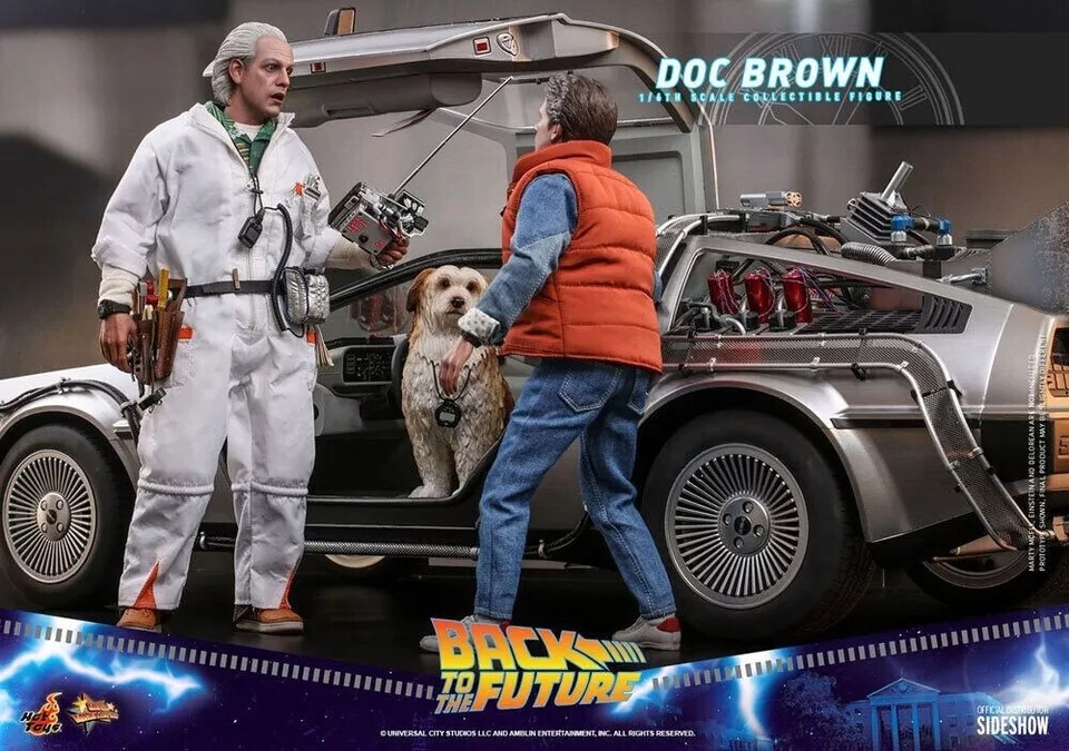 Hot Toys MMS610 BACK TO THE FUTURE 1/6 DOC BROWN (DELUXE VERSION)
