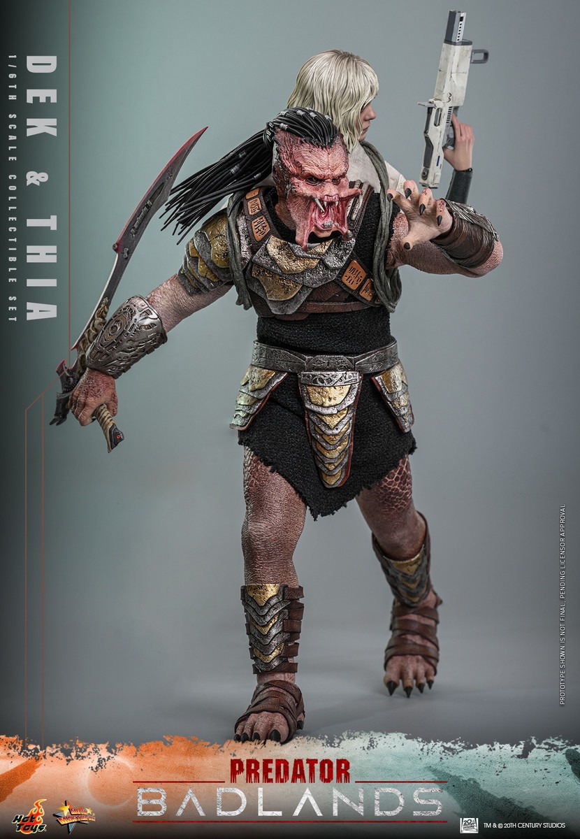 Pre order! Hot Toys MMS850 Dek & Thia 1/6 Scale Collectible Set Predator Badlands