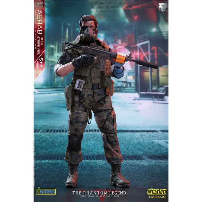 Reissue! Pre-order! LIMTOYS LIMINI AEHAB S++VER Metal Gear Solid Snake 1/12 Action Figure 