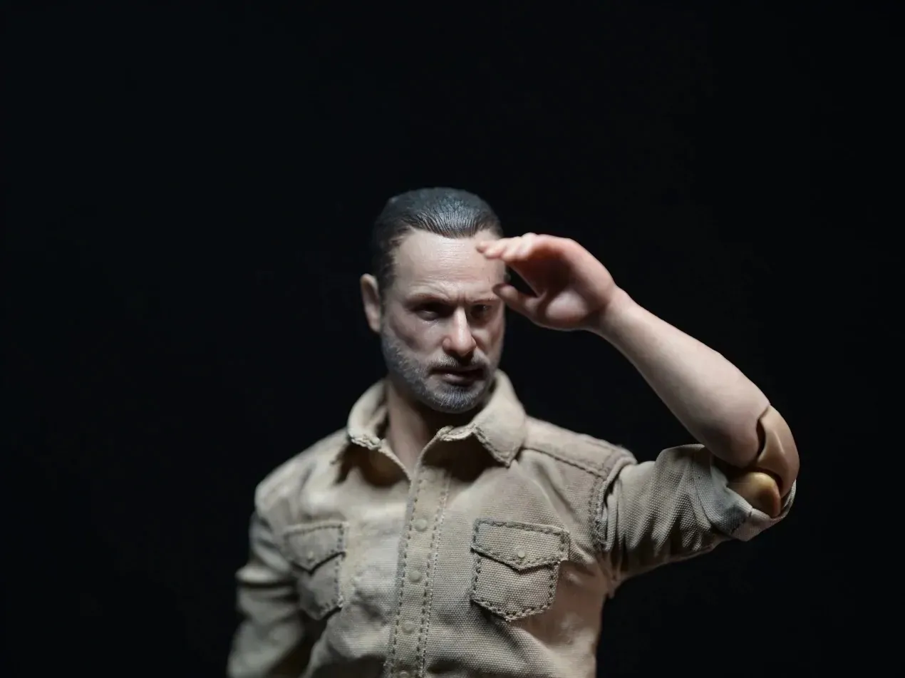 In stock! Kraken Studio Rick Zombie Killer The walking dead 1/12 Action Figure