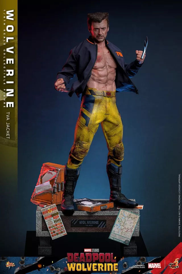 In stock! Hot Toys Wolverine TVA Uniform MMS756 1/6 Deadpool Figure toy