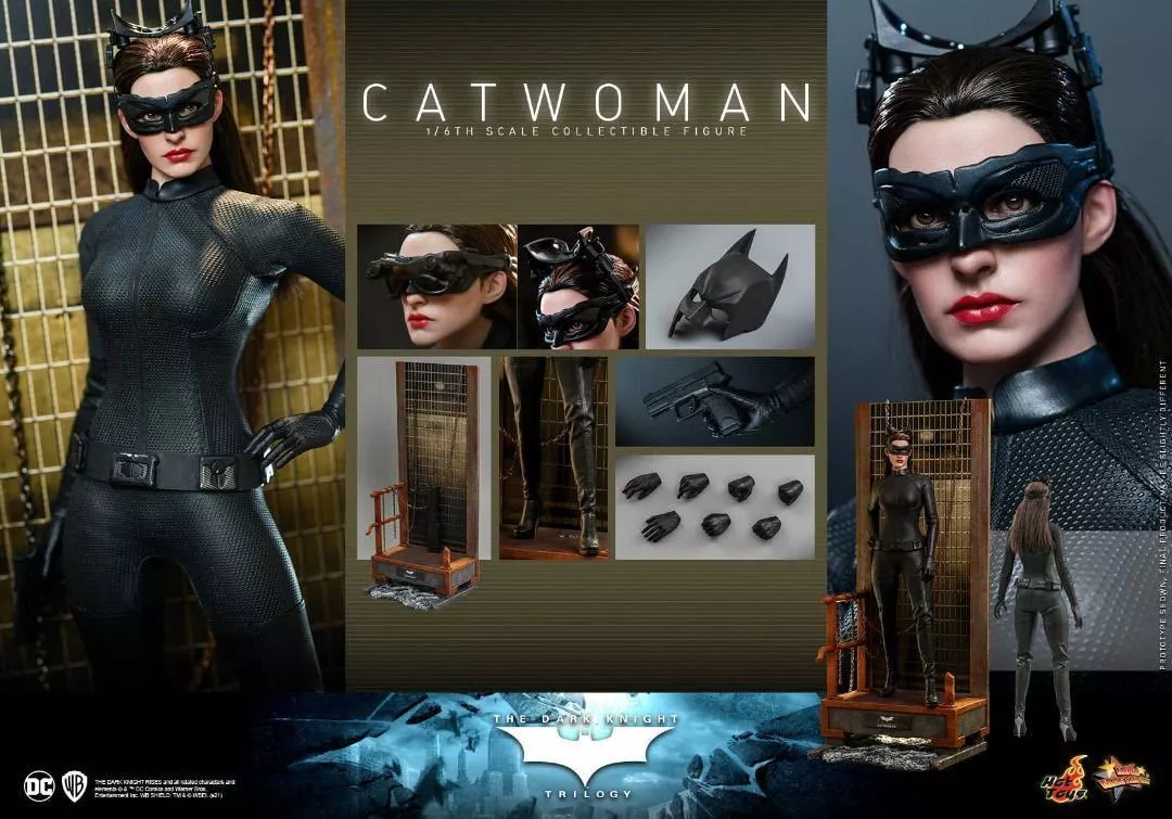 Hot Toys MMS627 THE DARK KNIGHT TRILOGY 1/6 CATWOMAN batman figure