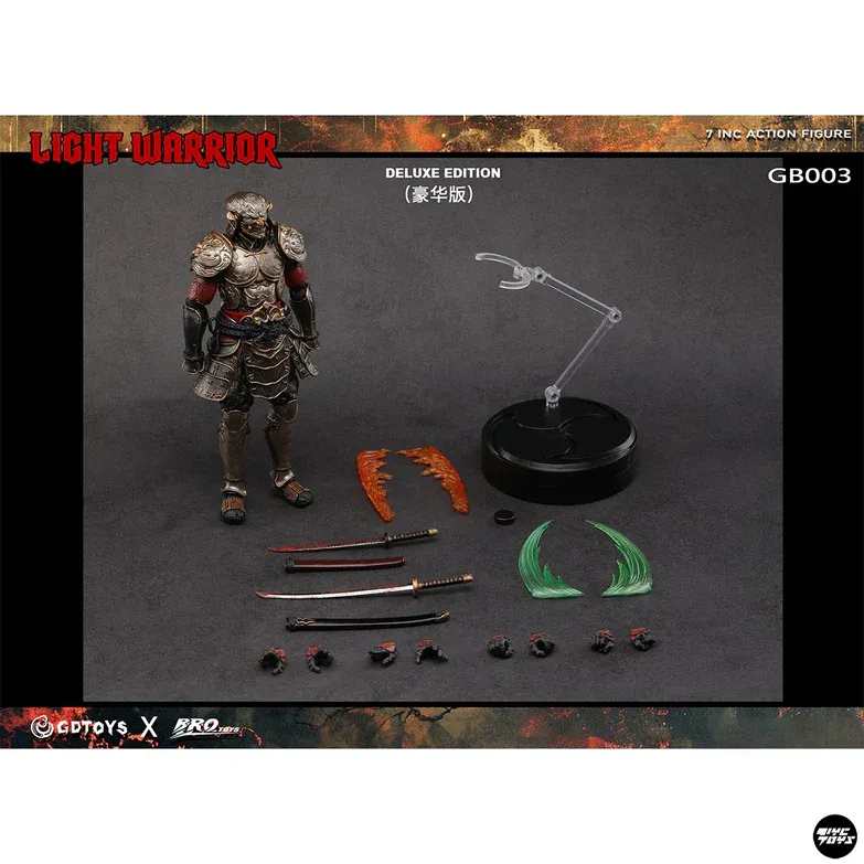 Pre-order! BROTOYS GB003 Light Warrior 1/12 action figure Deluxe version