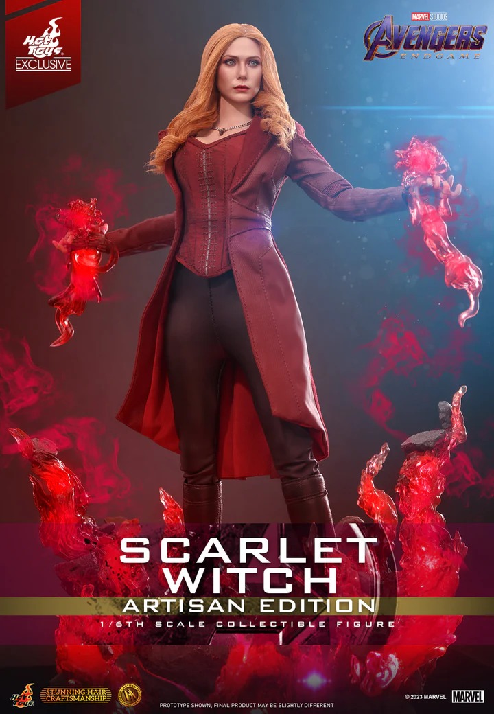 In Stock! Hot Toys DX36AE Avengers Endgame Scarlet Witch 1/6th Scale Collectible Figure (Artisan Edition)