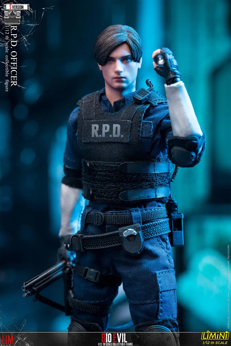 In stock! LIMTOYS LIM007R.P.D Officer Version S 1/12 Scale Action Figure