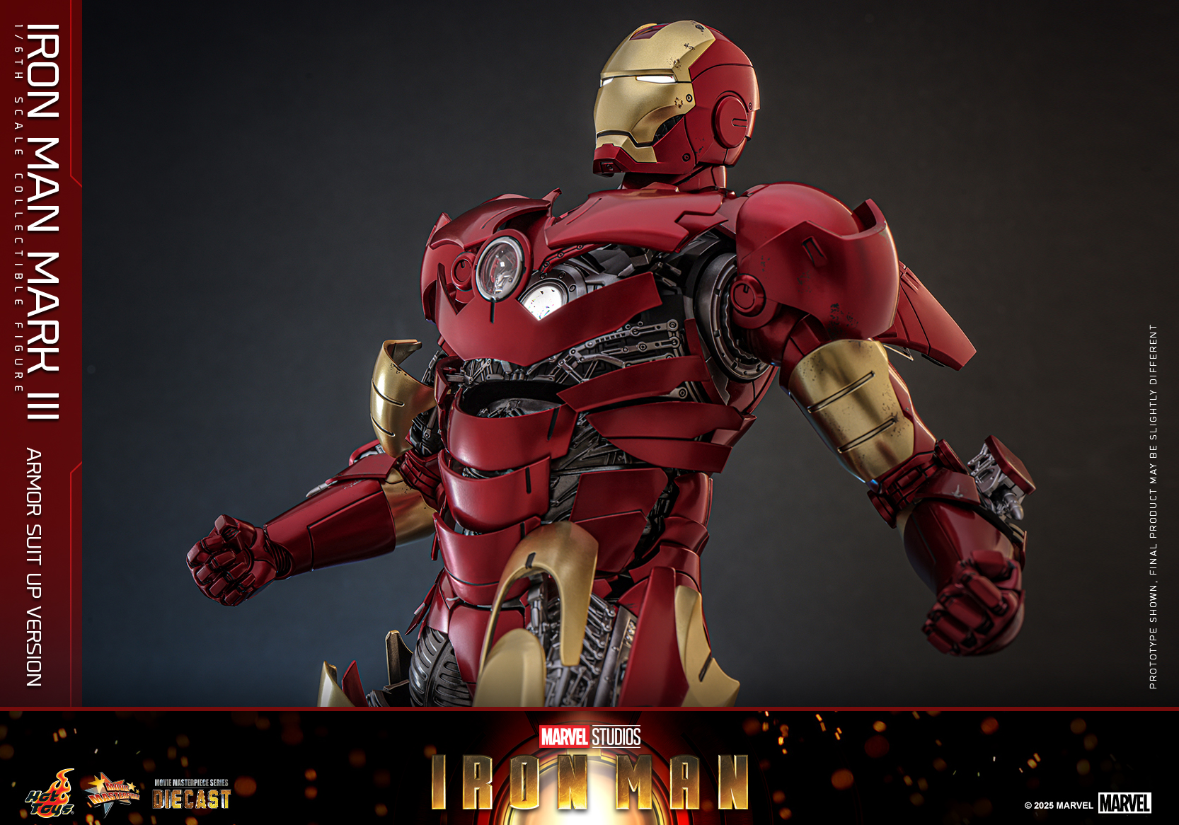 Pre Order! Hot Toys MMS825D72 Mark III (Armor Suit Up Version) 1/6 figure collectibles