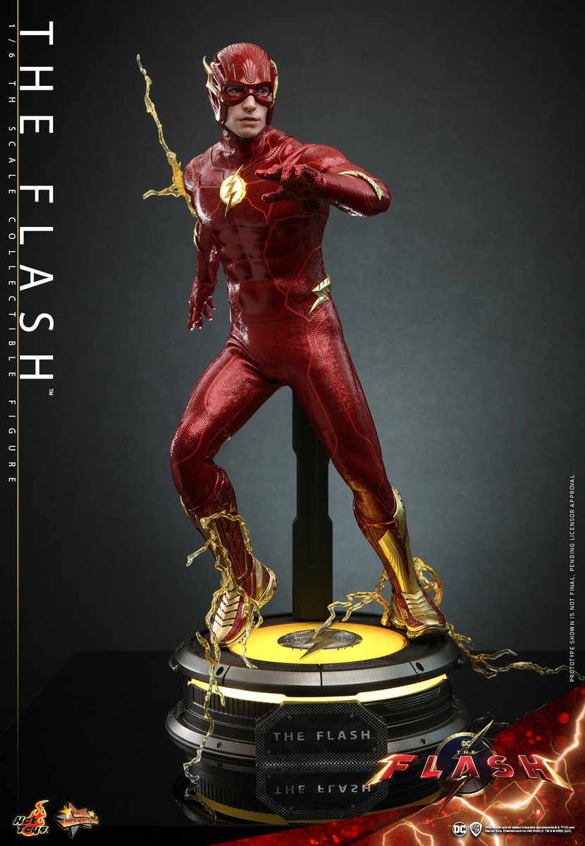 In Stock! Hot Toys MMS713B The Flash 1/6 Scale Collectible Figure Special Version - Life Size The Flash Signet Ring