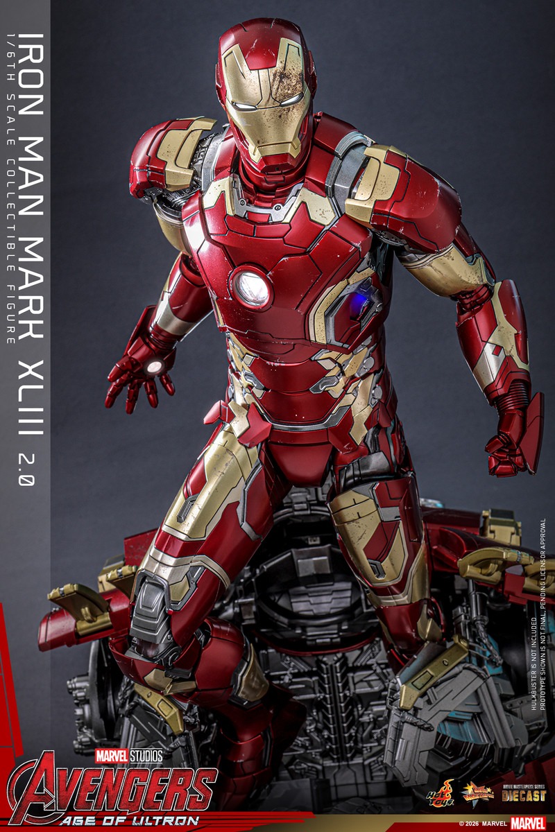Pre order! Hot Toys MMS865D80 Iron Man Mark XLIII 2.0 mark 43 mk43 1/6 Scale figure collectibles