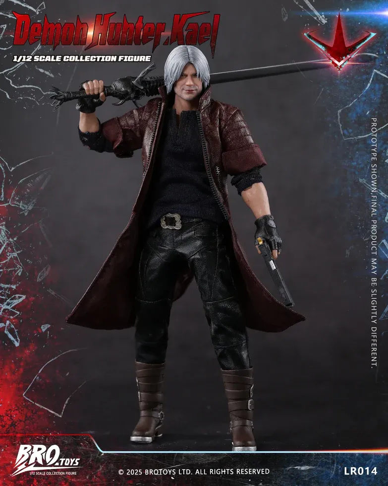 Pre-order! BROTOYS LR014 Demon Hunter Kael 1/12 Action Figure