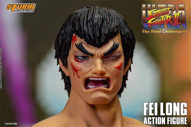 In stock! Storm Collectibles STREET FIGHTER II The Final Challengers CPSF24 FEI LONG 1/12  action figure