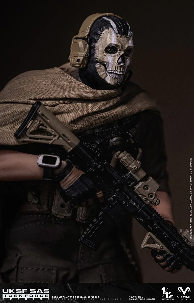 Pre-order! VTS Toys VM059 UK SAS TASK FORCE "SPECTER" 1/12 Action Figure