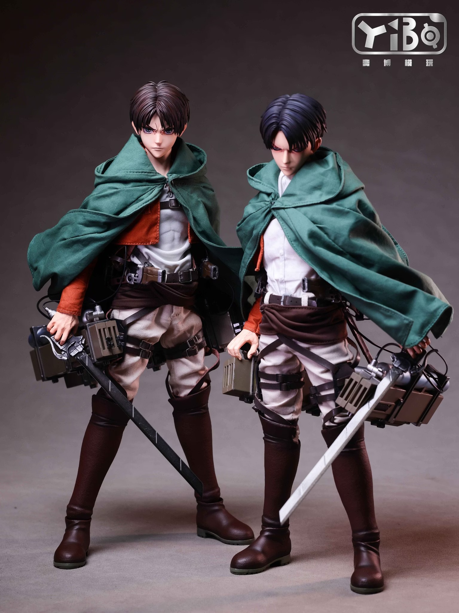 Pre Order! Yi Bo Studio Attack on Titan Eren Jaeger YB-R2014 1/6 Scale double pack