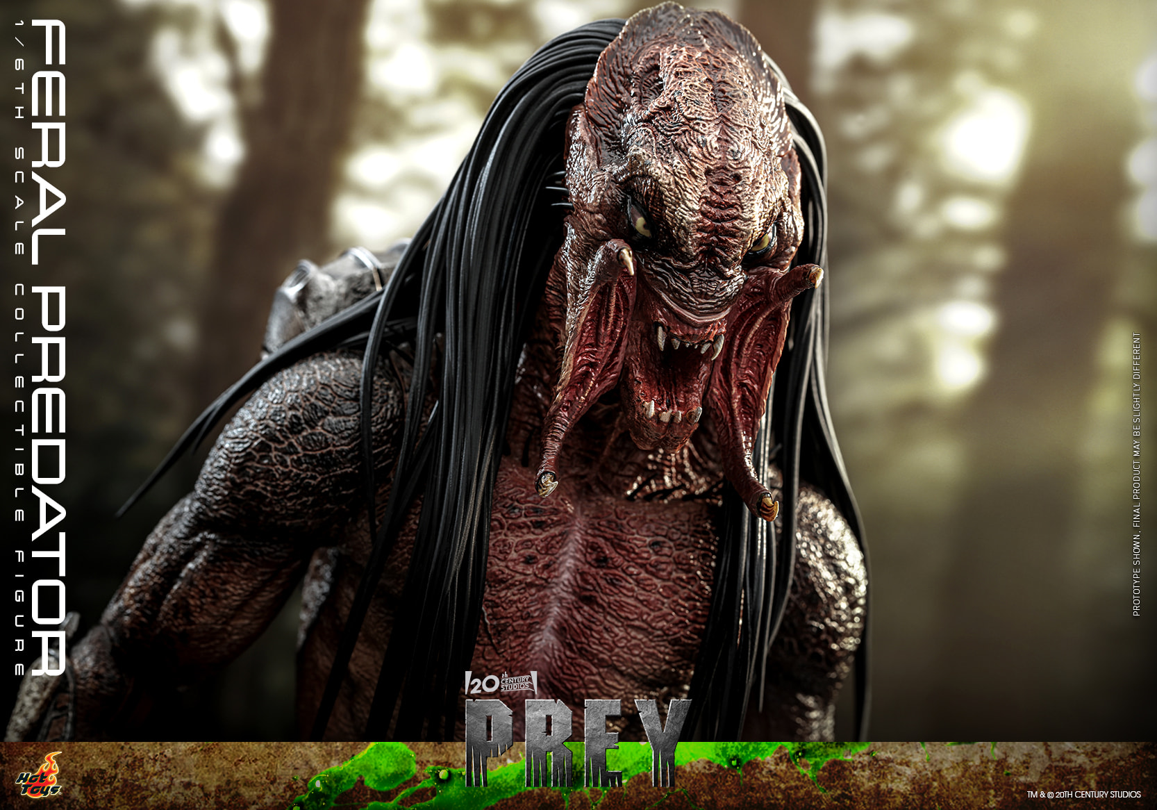 In Stock! HotToys 1/6 TMS114 Feral Predator 1/6 Figure