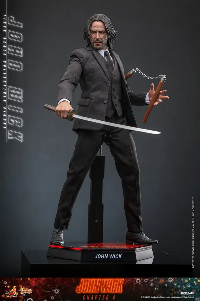 In Stock! Hot Toys MMS729 John Wick Chapter 4: John Wick 1/6 Figure