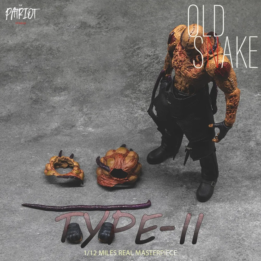 Pre-order! Patriot Studio PA020C Old Snake Combo Set 1/12 Scale Action Figure