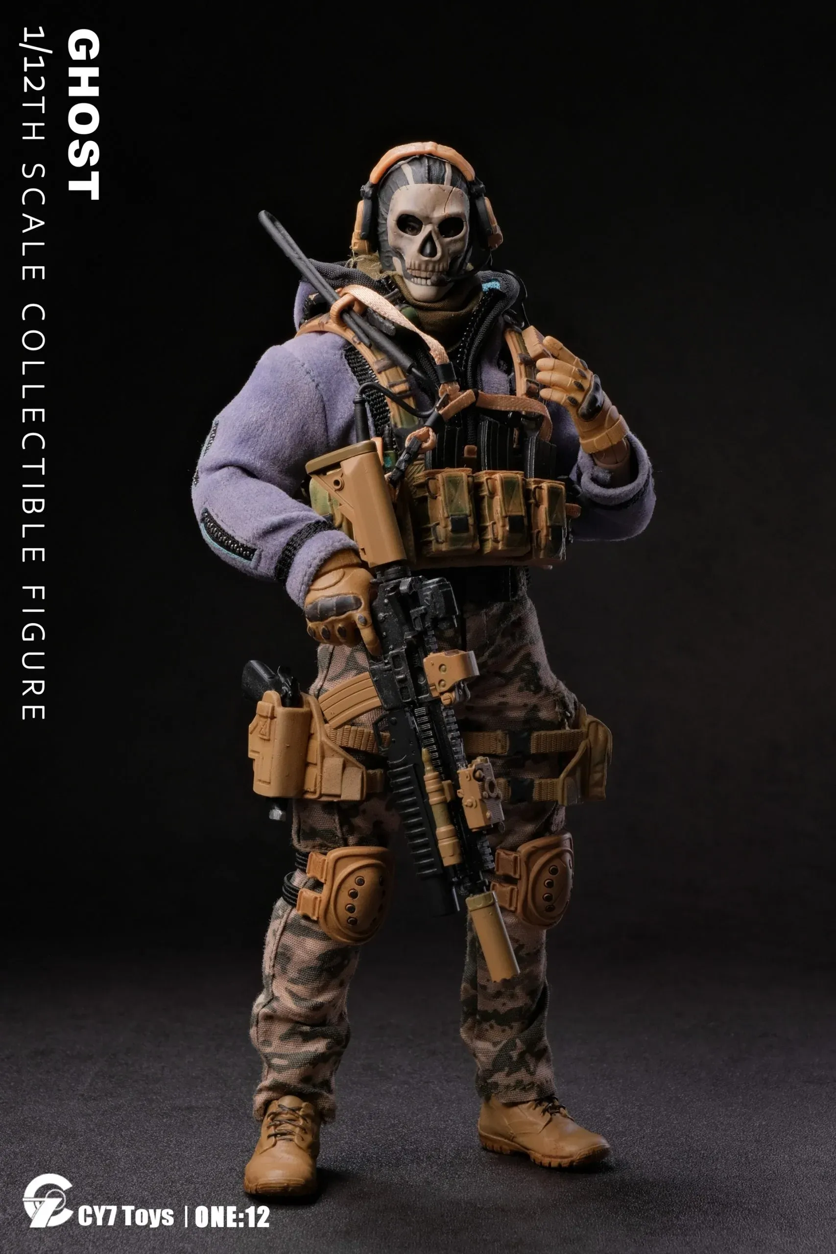 Pre order! CY7-TOYS The Ghost Male Soldier 6"  1/12 Collectible Action Figure