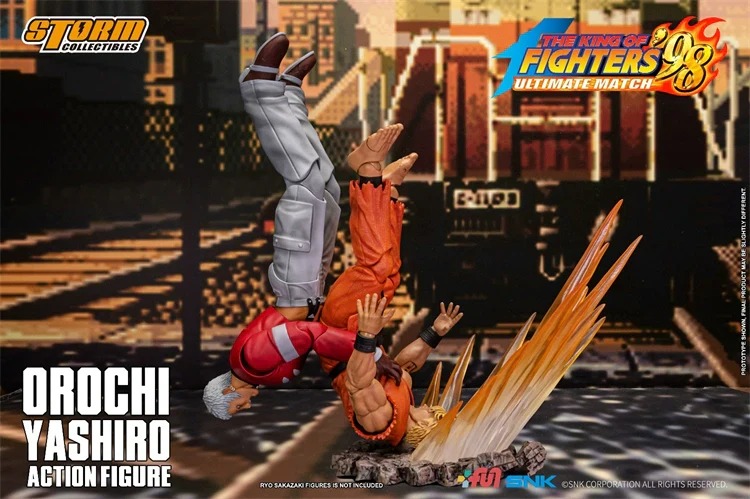 In stock! Storm Collectibles SKKF13 KOF98' OROCHI YASHIRO 1/12 action figure