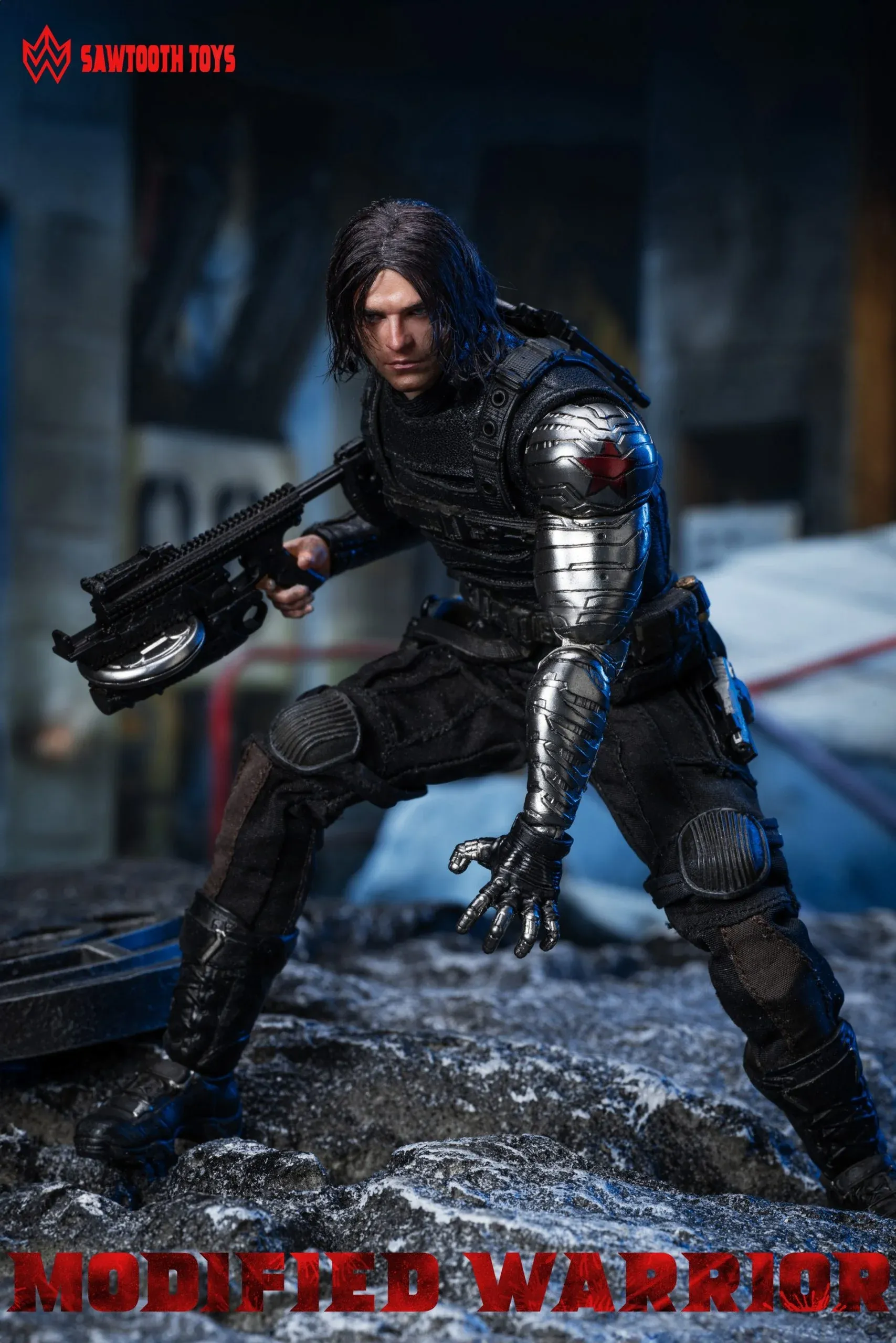 Pre order! SAWTOOTH TOYS STM-20253 Winter Soldier Bucky 1/12 Action Figure