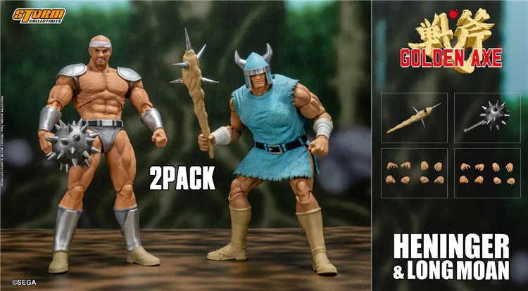 In stock! Storm Collectibles SGGX09 HENINGER & LONG MOAN 1/12 Action Figure