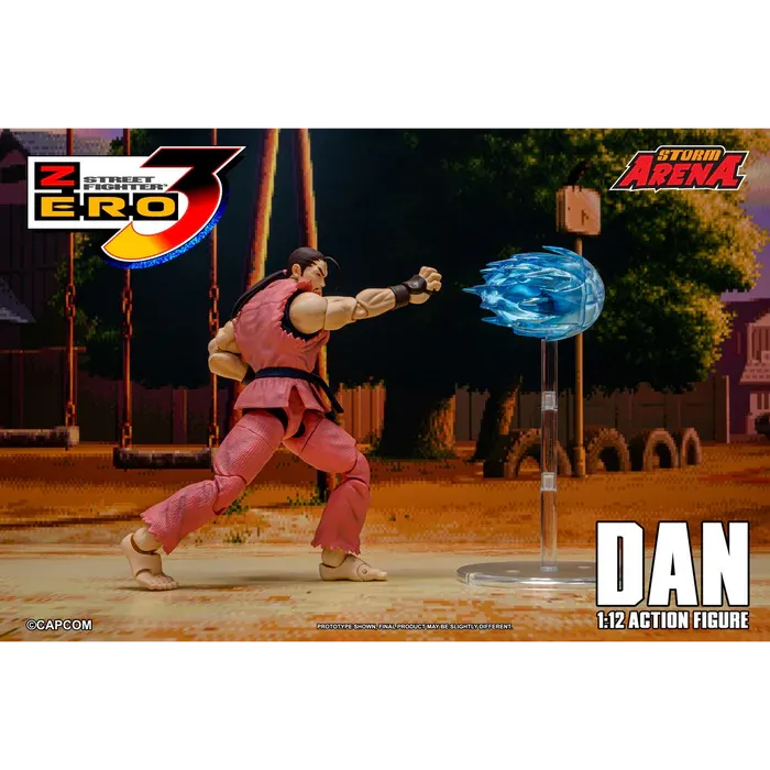 Pre-order! Storm Collectibles SFSA04 DAN - STREET FIGHTER ZERO 3 "STORM ARENA" 1/12 action figure