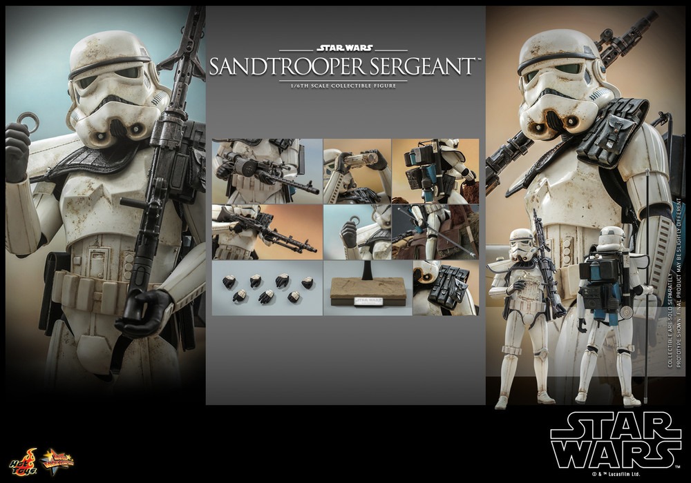 Hot Toys MMS721 Sandtrooper Sergeant Star Wars Episode IV : A New Hope