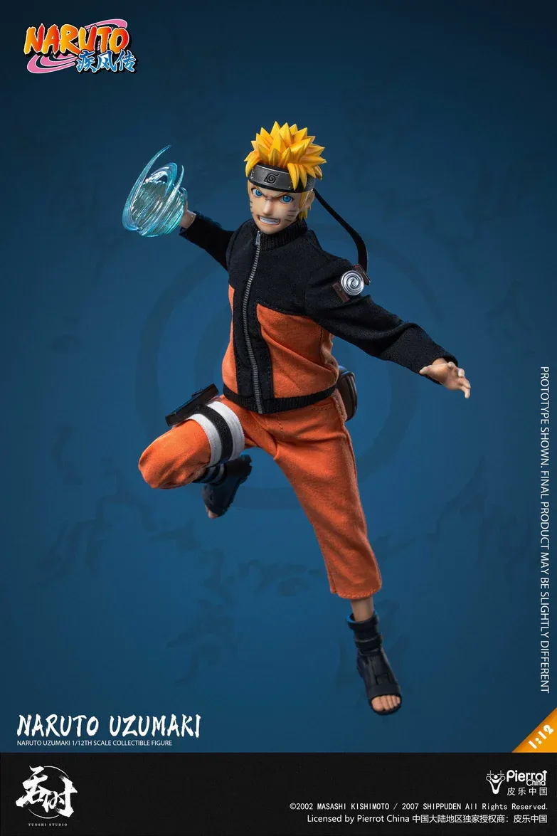 Pre order! TUNSHI STUDIO TS-020 Naruto Uzumaki 1/12 Action Figure