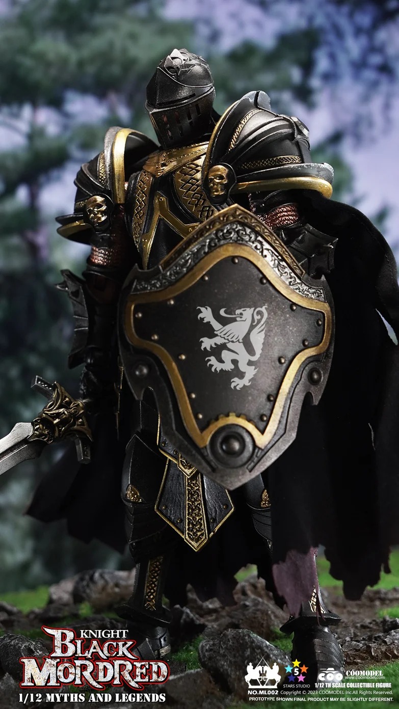 Pre-order! COOMODEL Myth and Legend ML002 Black 1/12  action figure