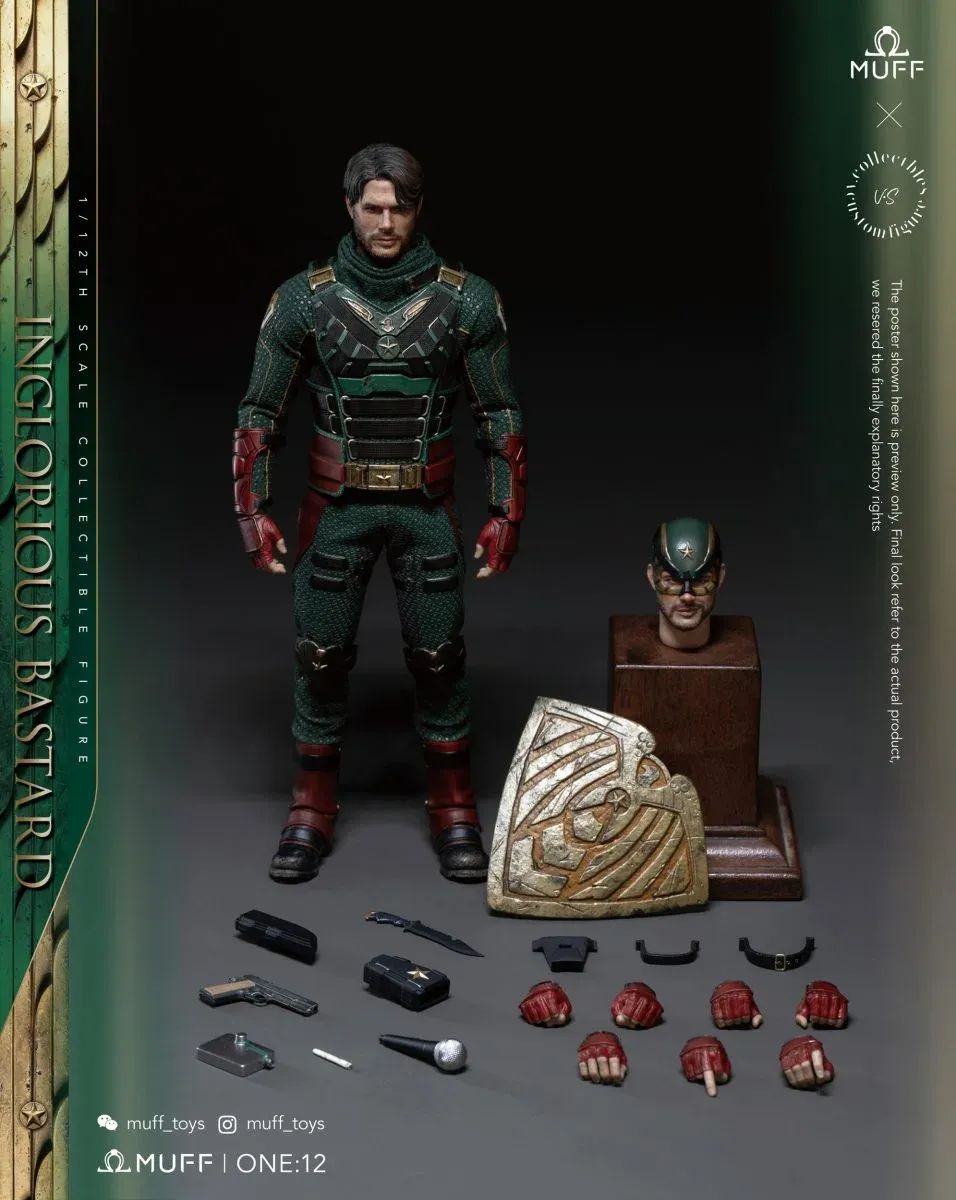 Pre order! MUFF TOYS MF08 1/12 Inglorious Bastard Soldier Boy Action Figure