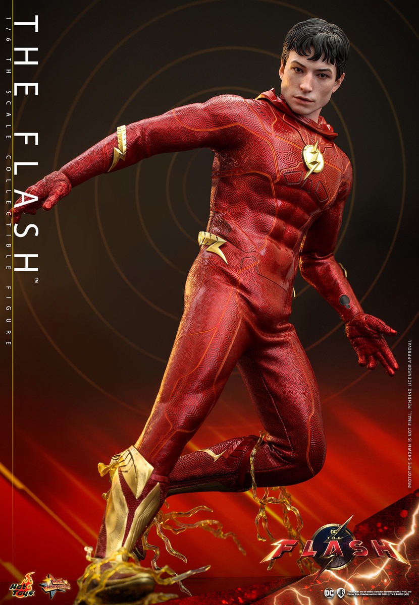 In Stock! Hot Toys MMS713B The Flash 1/6 Scale Collectible Figure Special Version - Life Size The Flash Signet Ring