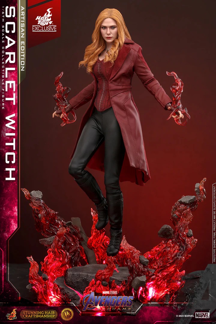 In Stock! Hot Toys DX36AE Avengers Endgame Scarlet Witch 1/6th Scale Collectible Figure (Artisan Edition)