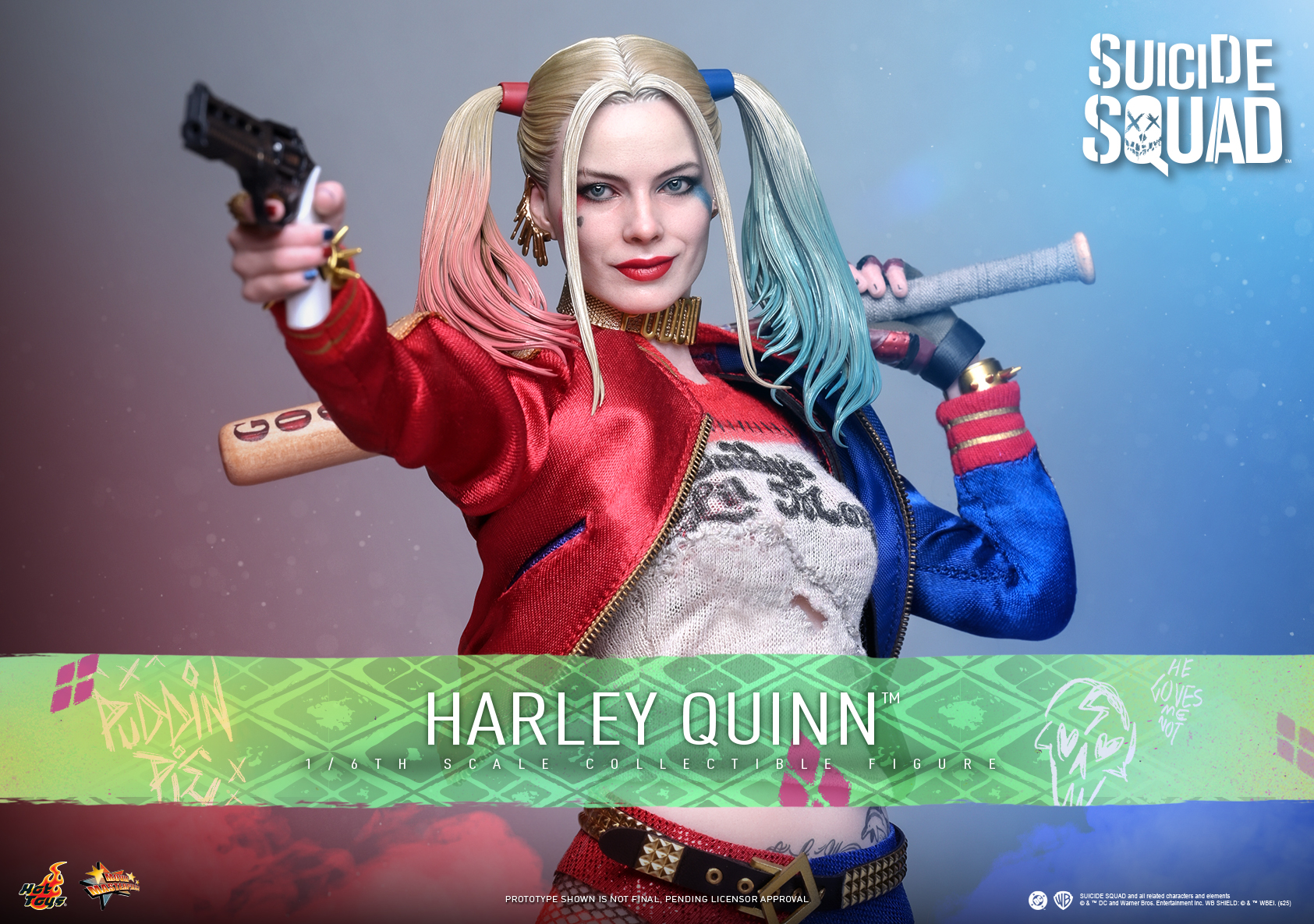 Pre order! Hot Toys MMS841 Harley Quinn Suicide Squad (Sculpted edition) Collectibles 1/6 Scale Action Figure