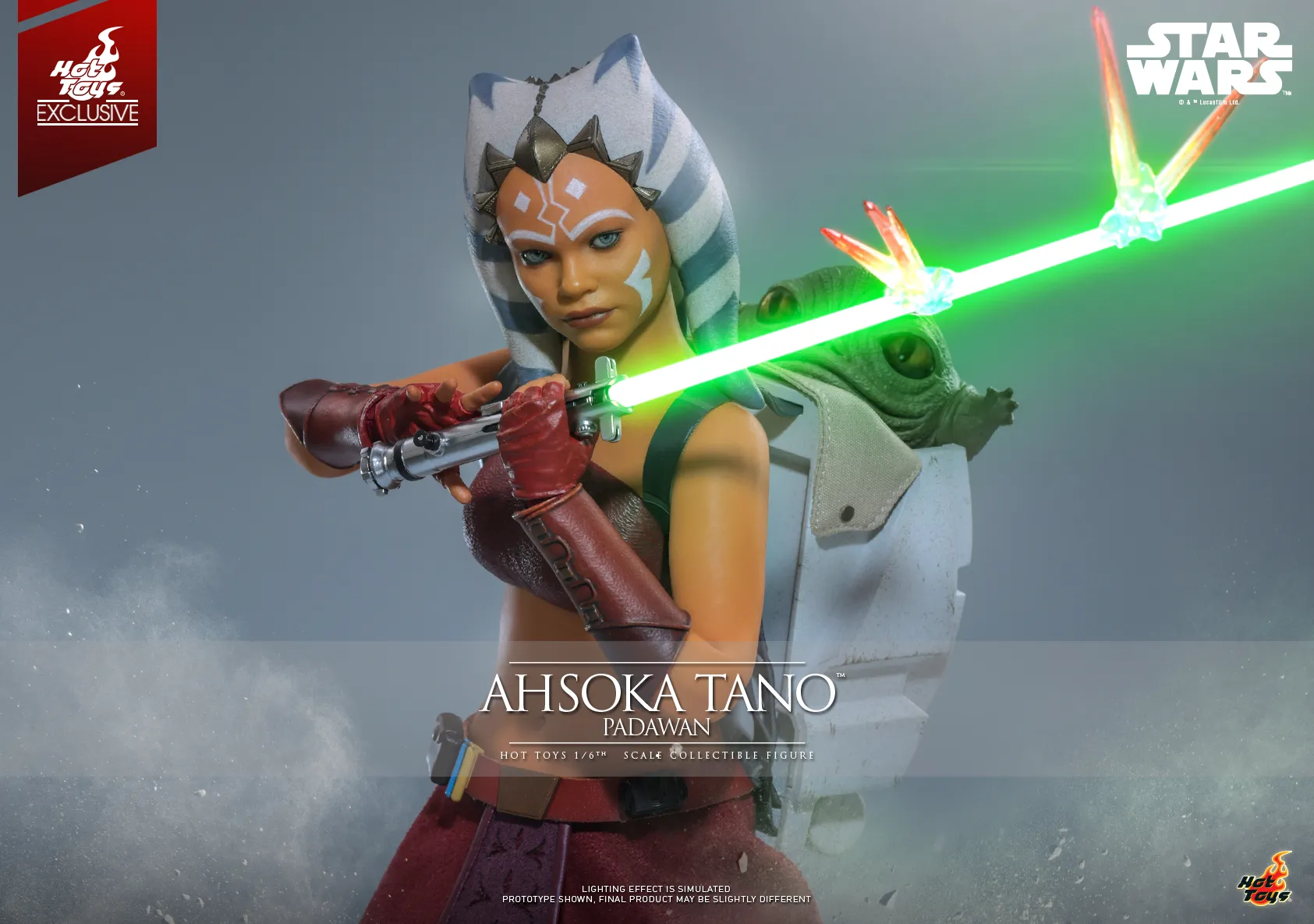 In stock! Hot Toys TMS170 Ahsoka Tano (Padawan) Star Wars The Clone Wars 1/6th Scale Collectible Figure