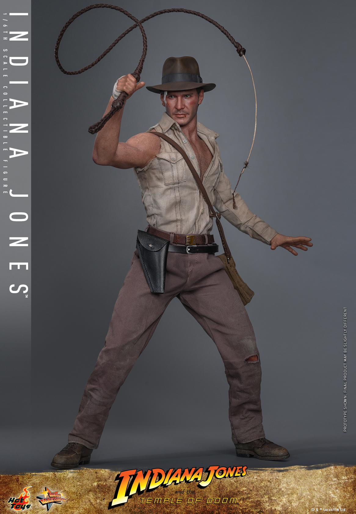 Pre order! Hot Toys MMS860 Indiana Jones (Temple of Doom) 1/6 Scale Collectible Figure