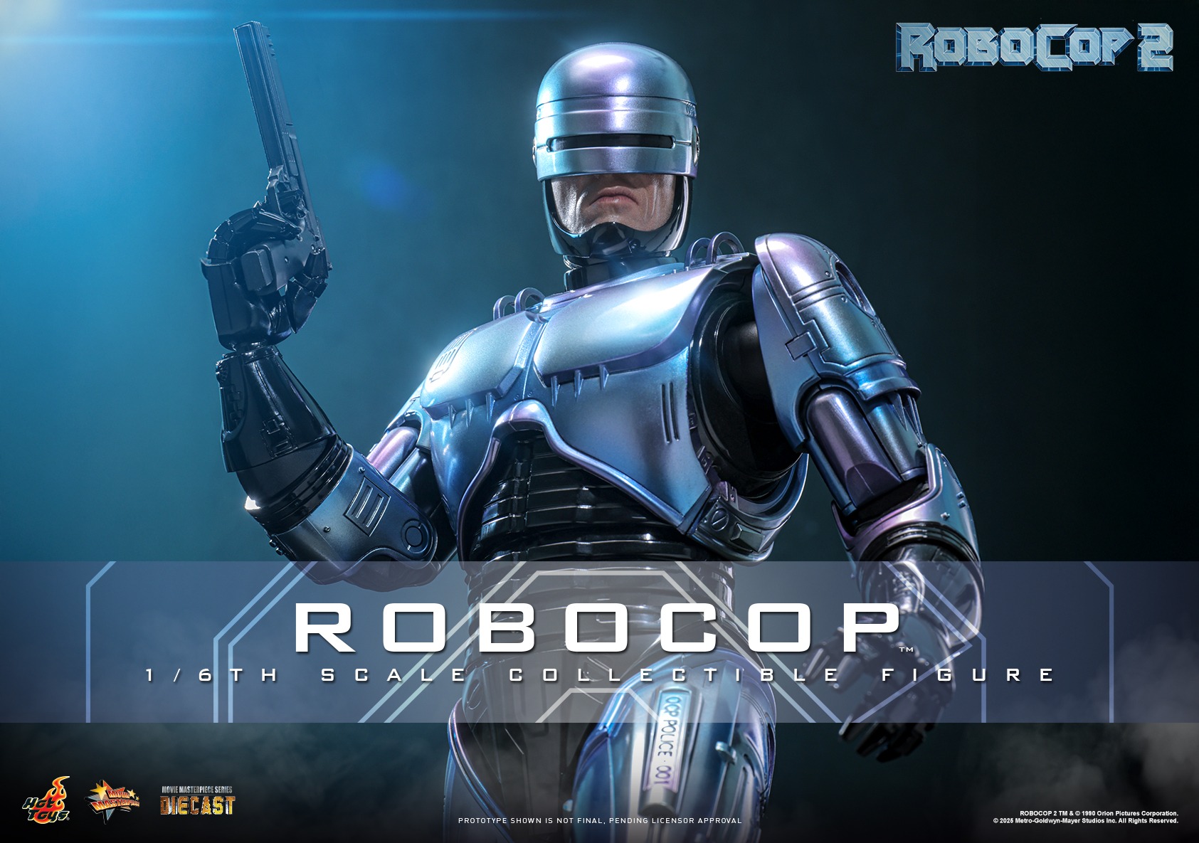 Pre Order! Hot Toys MMS827 Robocop 2 Robocop 1/6th scale Collectible Figure
