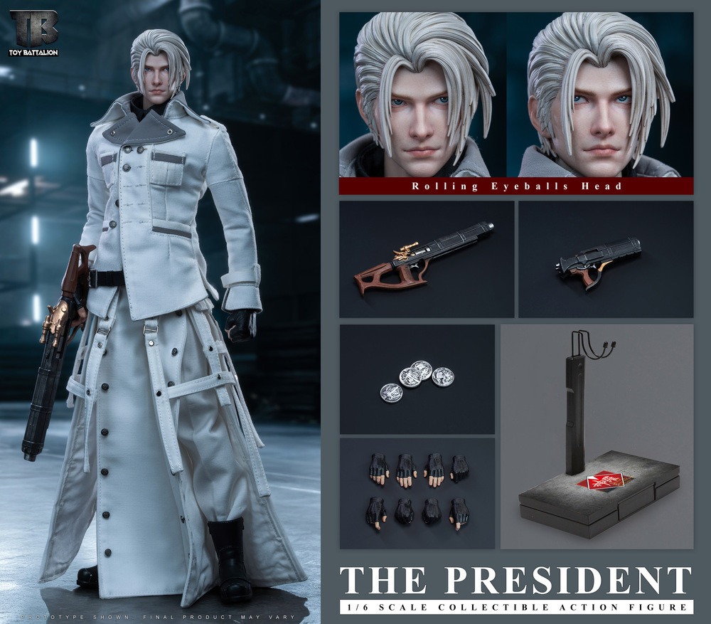Pre order! TOYS BATTALION TB028 1/6 Scale The President Figure