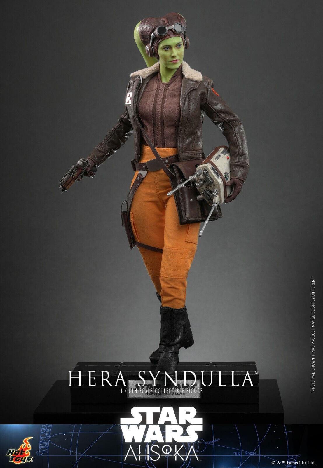 In Stock! Hot Toys TMS113 Star Wars AHSOKA HERA SYNDULLA 1/6 Collectible Figure