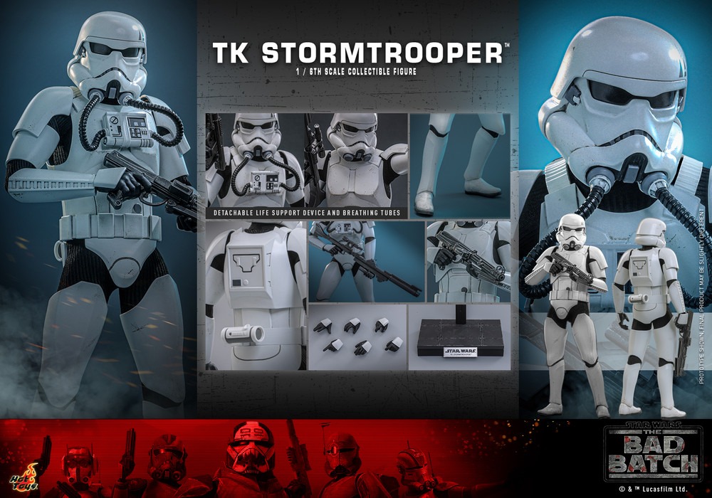 Pre order! Hot Toys TMS175 TK Stormtrooper Star Wars: The Bad Batch
