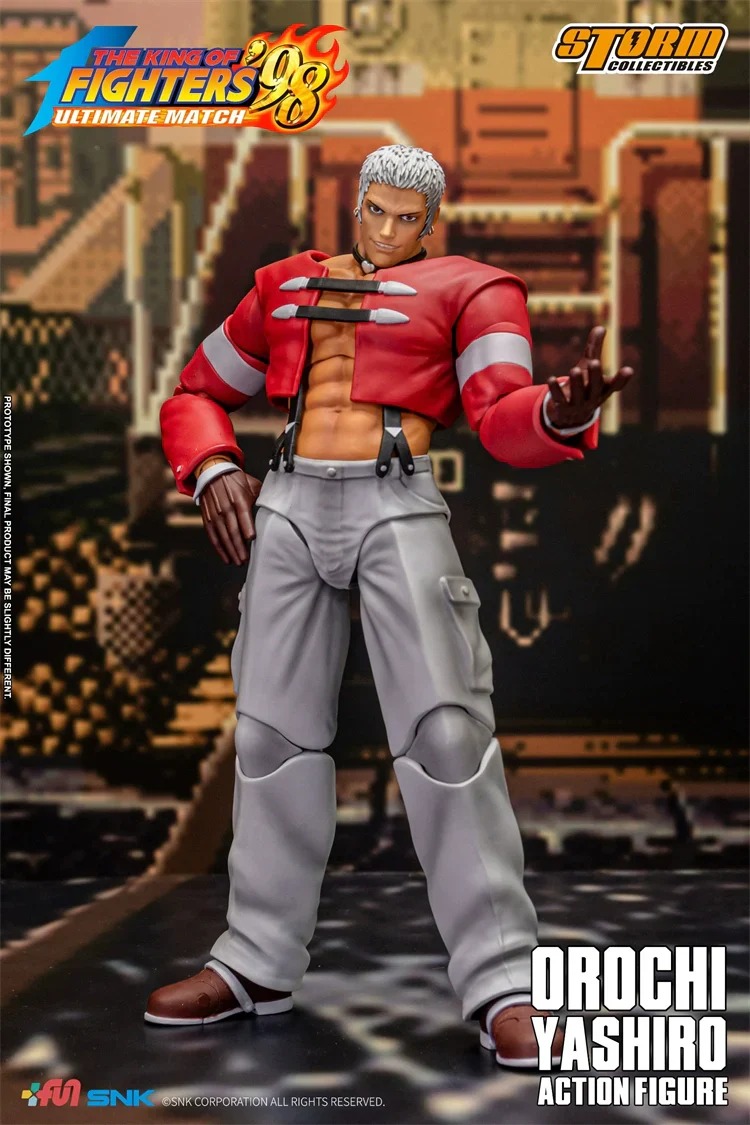 In stock! Storm Collectibles SKKF13 KOF98' OROCHI YASHIRO 1/12 action figure