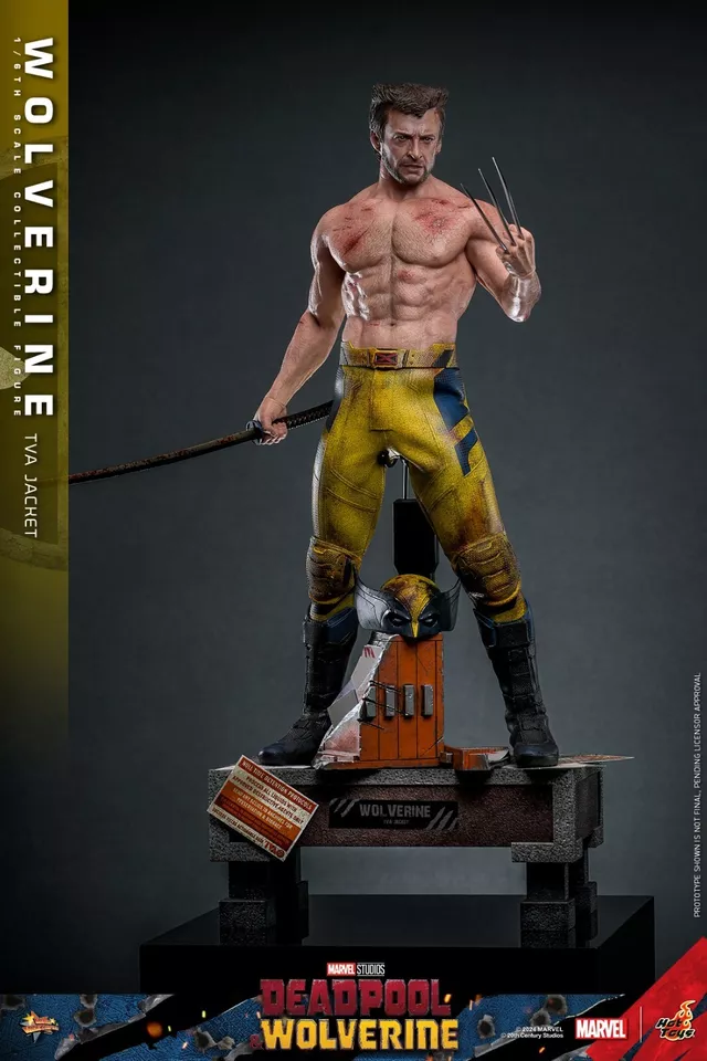 In stock! Hot Toys Wolverine TVA Uniform MMS756 1/6 Deadpool Figure toy