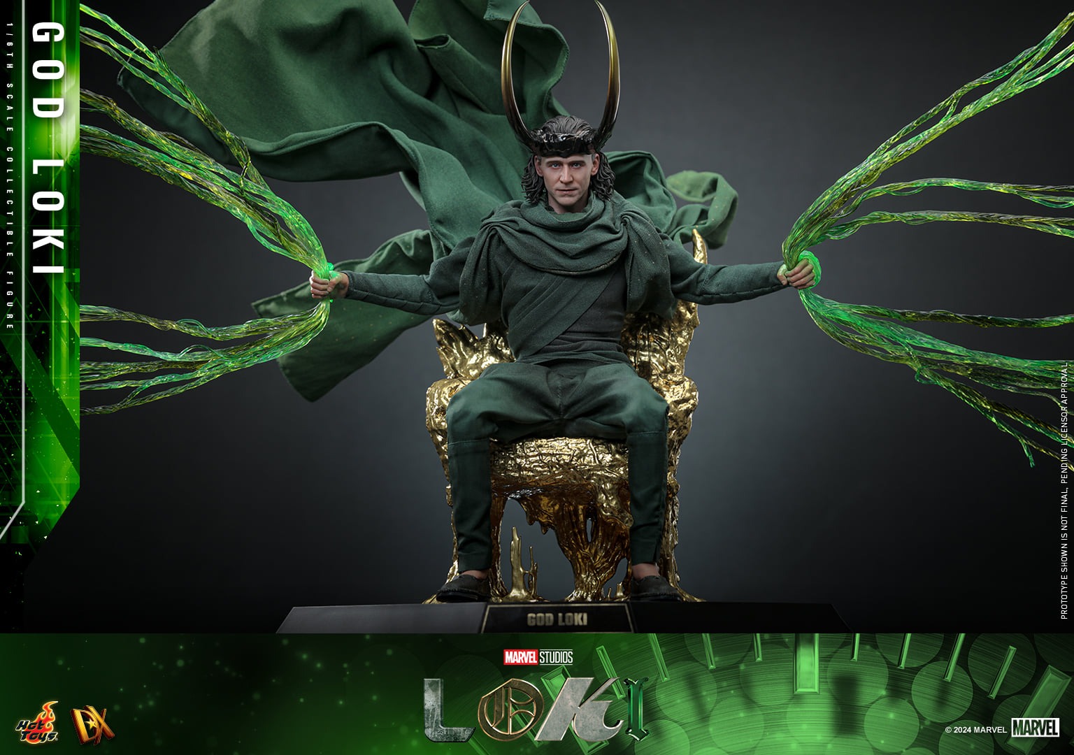 In stock! Hot Toys DX40 Loki God Loki 1/6th Scale Collectible Figure